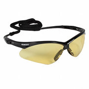 Kleenguard 25659 Safety Glasses Amber Lens, Half-Frame, Anti-Fog, Black Frame, Nemesis(TM) Series