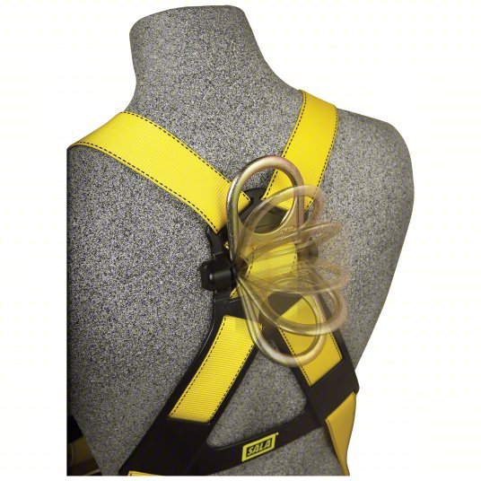 3M 1105825 DBI - SALA Full Body Harness Gen Use, Vest Harness, Mating / Tongue, Mating, L, Steel D - Rings - Redwood.KV30M446