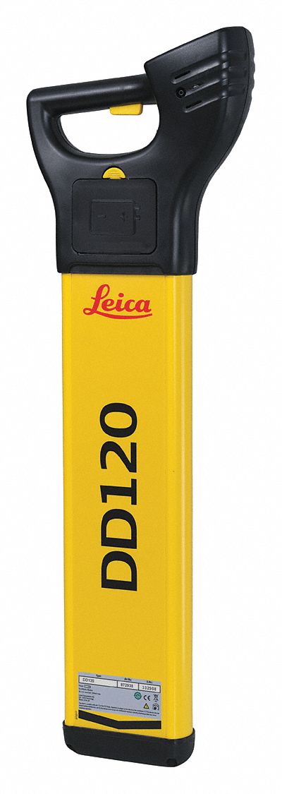 Leica DD LEICA DD120 Utility Line Locating Receiver, 10 ft Max. Locating Dp, IP54, Digital, Audible