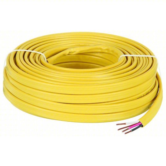 Romex 63947655 Nonmetallic Building Cable 12 AWG Wire Size, 3 with Bare CU Ground Conductors, 250 ft Lg