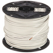 Southwire 22974001 Building Wire, THHN, 10 AWG, 500 ft, White, Nylon Jacket, PVC Insulation - Redwood.KV4W007