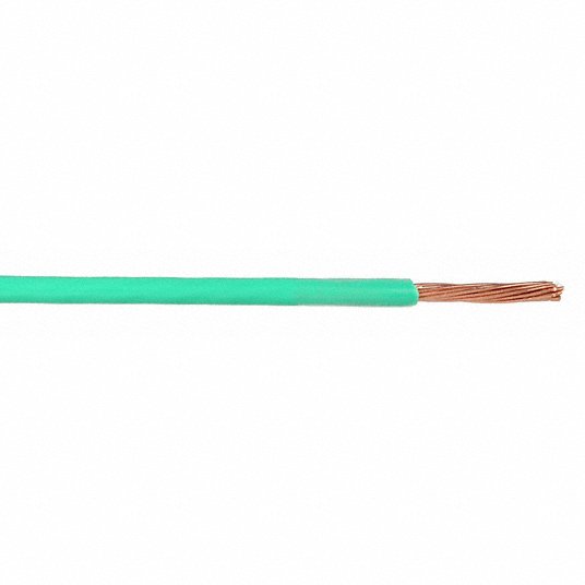 Southwire 22968201 Building Wire, THHN, 12 AWG, 500 ft, Green, Nylon Jacket, PVC Insulation - Redwood.KV2W406