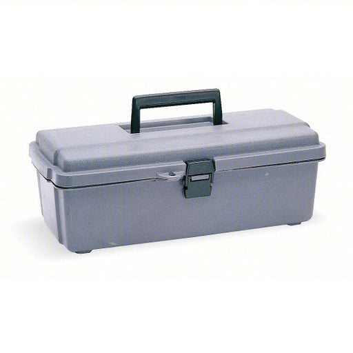 Flambeau 6744WG Tool Box 14 1/2 in Overall Wd, 7 1/2 in Overall Dp, 5 1/4 in Overall Ht, Gray