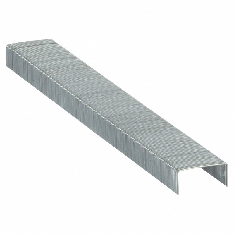 Approved Vendor 2WFU4 Staples, 20 Sheet Capacity, 1/4 in Leg Lg, 1/2 in Crown Size, 5,000 PK
