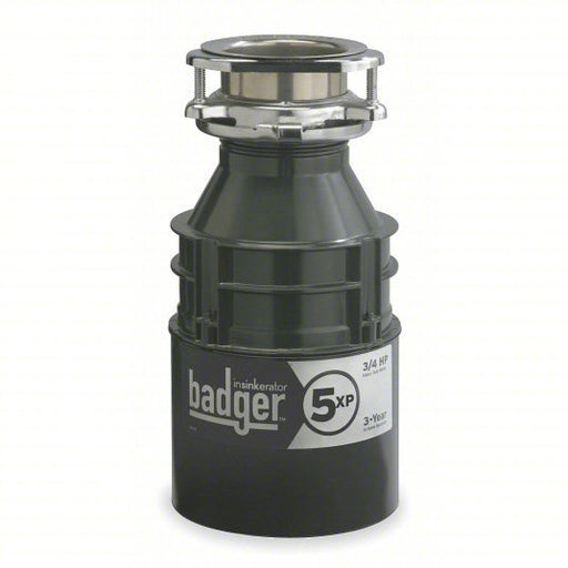 In-Sink-Erator Badger 5 XP Garbage Disposal Residential, 3/4 hp Horsepower, 26 oz Grinding Chamber Capacity