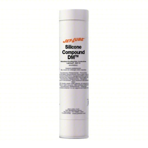 Jet-Lube 73550 Dielectric Grease: Silicone Compound DM, 14 oz, Cartridge, H1 Food Grade, NLGI 3