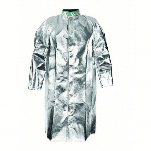 National C22NLMD45 Aluminized Coat M, Carbon Kevlar®, 45 in Lg, Vented Back/Vented Underarms