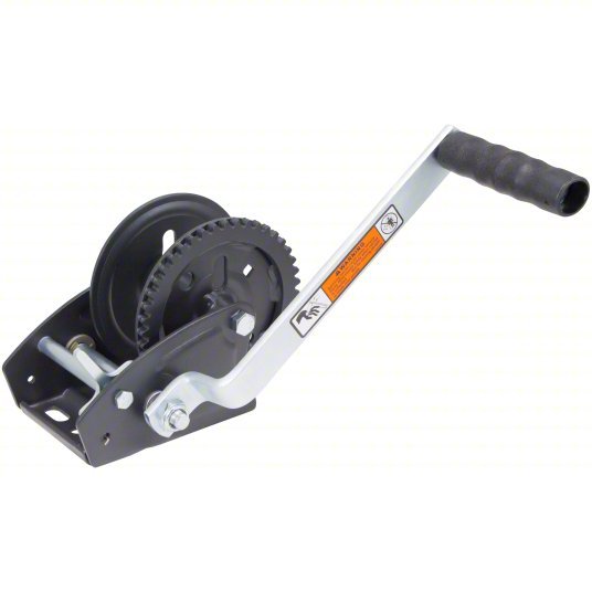Dutton-Lainson DL1402A Hand Winch Pulling, 1,400 lb First Layer Load Capacity, Spur, 4.4:1, Steel