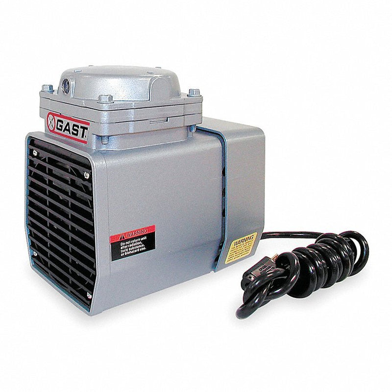 Gast DOA-P707-AA Compressr/Vacuum Pump, 1/8 HP, 60 Hz, 115V