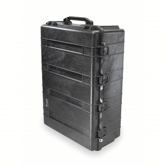 Pelican 1730-000-110 Black Protective Case, 37-1/2" L x 27.13" W x 14.37" D