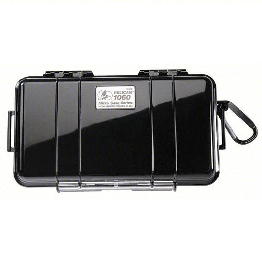 Pelican 1060S Protective Case 4 1/4 in x 8 1/4 in Inside, Black, No Wheels, Polycarbonate