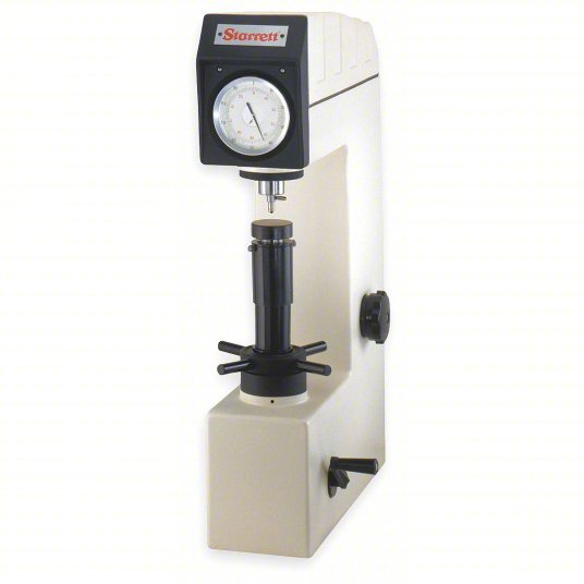 Starrett 3814 Benchtop Hardness Tester Rockwell A Scale 80/Rockwell B Scale 90/Rockwell C Scale 63