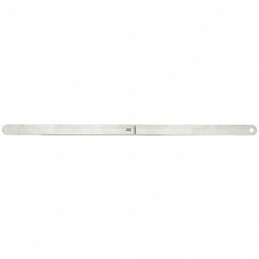 Starrett S667A Loose-Leaf Feeler Gauge Set Inch, 32 Feeler Blades, 0.0005 - 0.030 in, 12 in Blade Lg