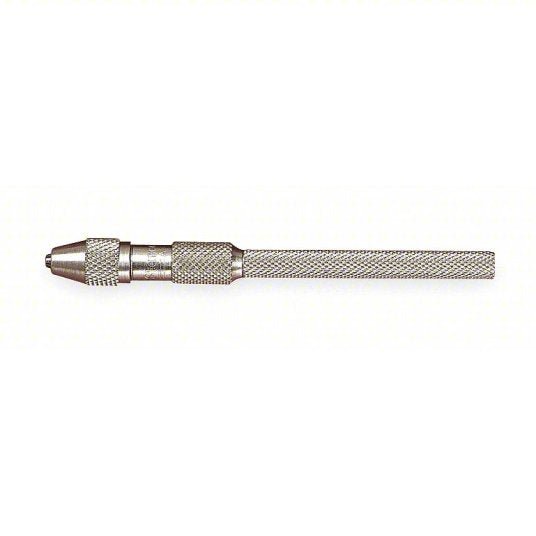 Starrett 162A Pin Vise 0 in to 0.04 in Range, 0 mm to 1 mm Range, 3 Pieces, Knurled Grip, Round - Redwood.KV2ZVG3