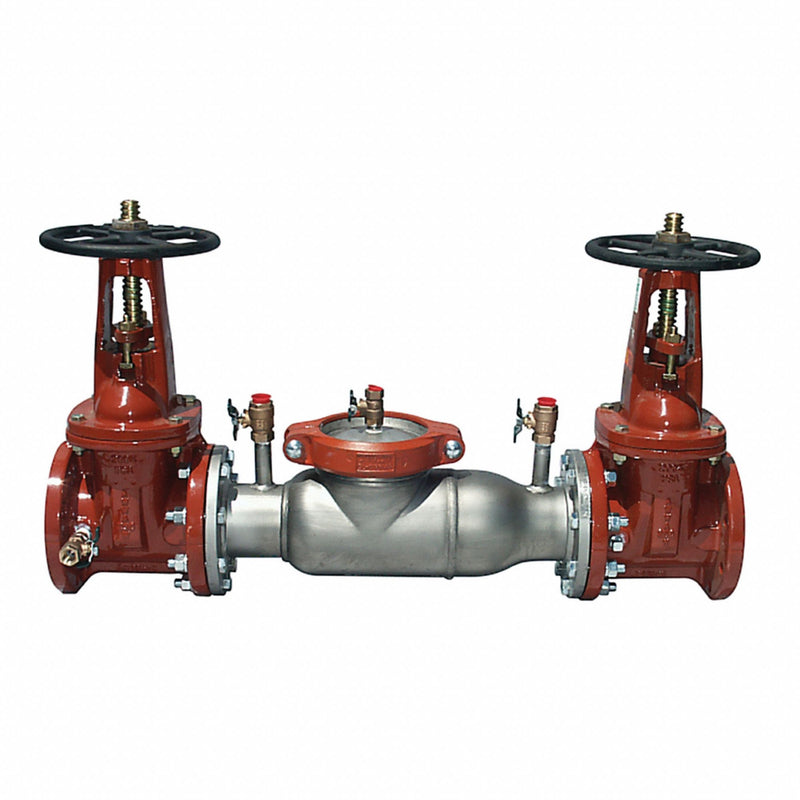 Watts 774-OSY Double Check Valve Assembly, 12 in Pipe, Flange x Flange, Stainless Steel, OSY Gate Shutoff, Short Lay Length, 175 psi