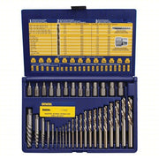 Irwin 11135ZR Screw Extractor Set 35 Pc, Multi-Spline Extractor/Spiral Flute Extractor