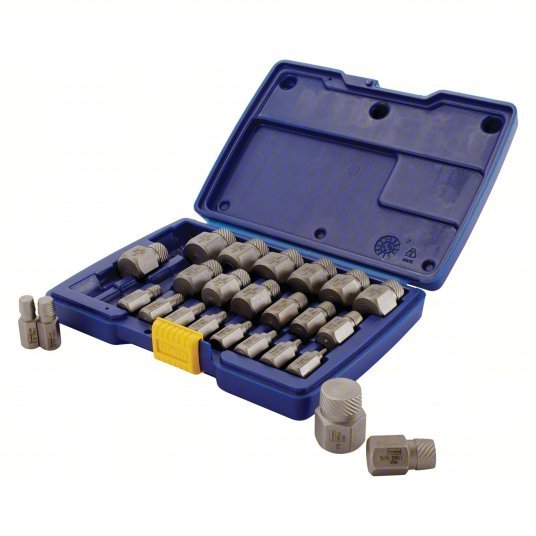 Irwin 53227 Screw Extractor Set 25 Pc, Multispline