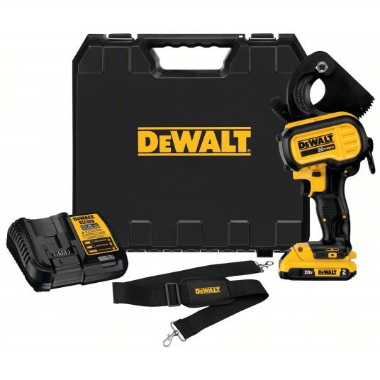 DeWalt DCE150D1 Cordless Cable Cutter Kit 20V MAX, 1000 MCM Aluminum/750 MCM Copper, Pistol Grip, 2 Ah