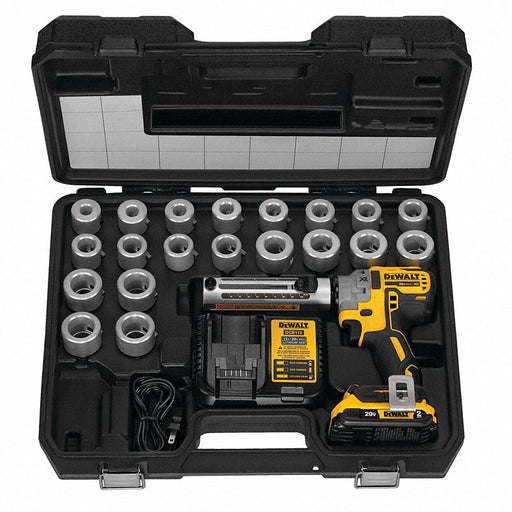 Dewalt DCE151TD1 Cable Puller Kit 20V MAX For Aluminum/Copper, 20 Bushings, 900 kcmil Max