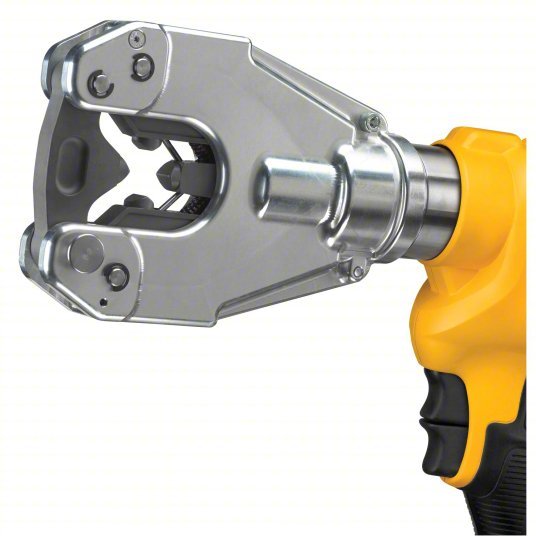 DeWalt DCE350M2 Cordless Crimping Tool Kit 20 V, Dieless Head, 750 kcmil Max Copper, Latching Head, DCE