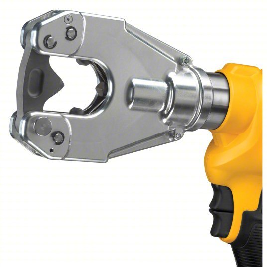 DeWalt DCE350M2 Cordless Crimping Tool Kit 20 V, Dieless Head, 750 kcmil Max Copper, Latching Head, DCE