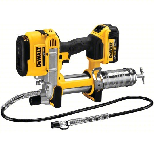 DeWalt DCGG571M1 Cordless Grease Gun 20 V Battery Volt, Battery Included, 5 fl oz Volume Per Min., Li-Ion