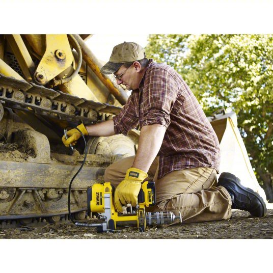 DeWalt DCGG571M1 Cordless Grease Gun 20 V Battery Volt, Battery Included, 5 fl oz Volume Per Min., Li-Ion