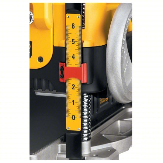 Dewalt DW735 Portable Planer 115V, Single-Phase, 15 A, 2 hp, 13 in Max. Wd, 6 in Max. Ht, 10,000 RPM