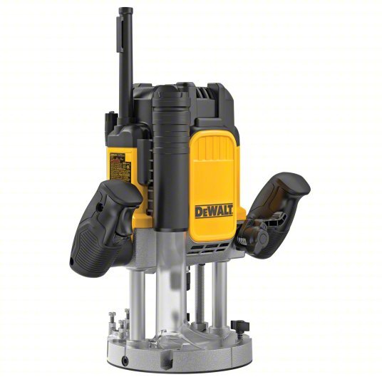 Dewalt DWE625 Router Full-Size, Plunge Base, 3 hp, Variable Speed, 22,000 RPM, 1/4 in, 1/2 in Collet