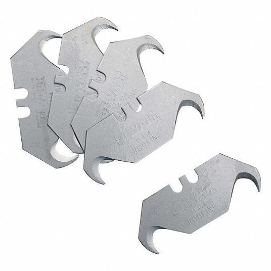 DeWalt DWHT11134 Utility Blade 1 7/8 in Blade Lg, 1 29/32 in Blade Wd, 0 in Blade Thick, Steel, 5 PK