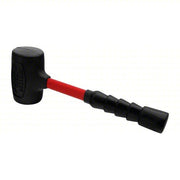 Proto J1431DBA Dead Blow Hammer Fiberglass Handle, 4 lb Head Wt, 2 7/8 in Hammer Face Dia, 14 in Overall Lg, Steel