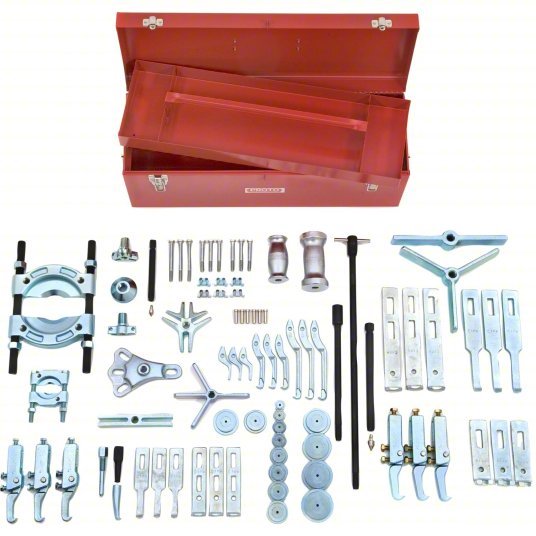 Proto J4235B Master Puller Set Inside, 10 ton Pulling Capacity, 3/8"-16/3/8"-24 Screw Size