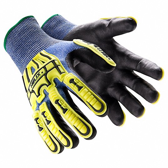Hexarmor 3016-XL (10) Safety Gloves XL, ANSI Cut Level A4, ANSI Impact Level 2, Palm, Dipped, 1 PR