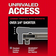Milwaukee 3050-20 M12 Fuel Insider Extended Reach Box Ratchet (Tool Only)