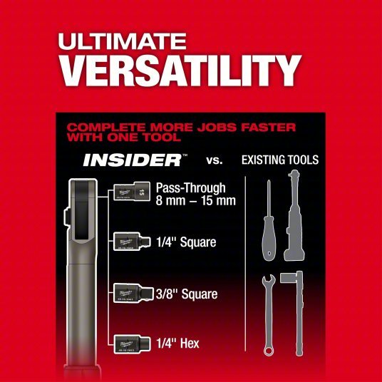 Milwaukee 3050-20 M12 Fuel Insider Extended Reach Box Ratchet (Tool Only)