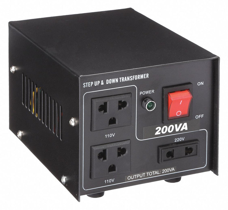 Approved Vendor RW30C516 Step Up/Step Down Voltage Converter, 200 VA Power Rating, Single Phase, 50/60 Hz