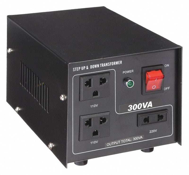Approved Vendor RW30C517 Step Up/Step Down Voltage Converter, 300 VA Power Rating, Single Phase, 50/60 Hz