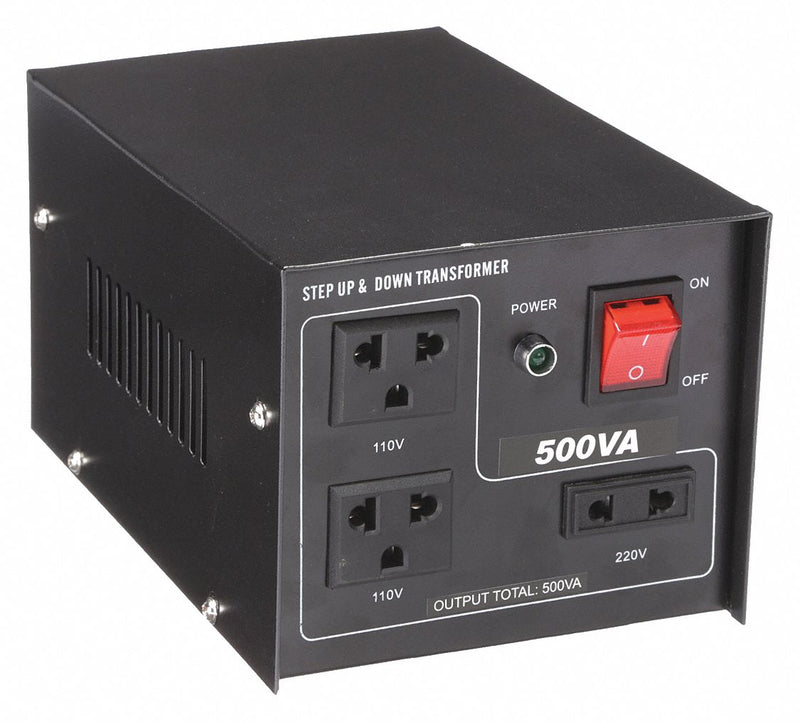 Approved Vendor RW30C518 Step Up/Step Down Voltage Converter, 500 VA Power Rating, Single Phase, 50/60 Hz
