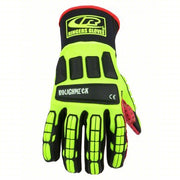 Ringers 267-09 Mechanics Gloves M (9), Synthetic Leather with Silicone Grip, 1 PR