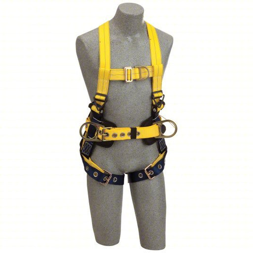 3M DBI - SALA 1107802 Full Body Harness Climbing/Positioning, Vest Harness, Mating / Tongue, Cam, M, Belt - Redwood.KV30M460