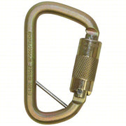 3M DBI-SALA 2000117 Carabiner Gold, 420 lb Wt Capacity
