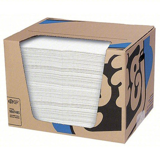 PIG MAT485 Absorb Pad Oil-Based Liquids White PK200