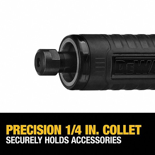DeWalt DWE4887N Die Grinder 4.2 A Current, 25,000 RPM Max. Speed, 1/4 in Collet Size, Paddle, 120V AC