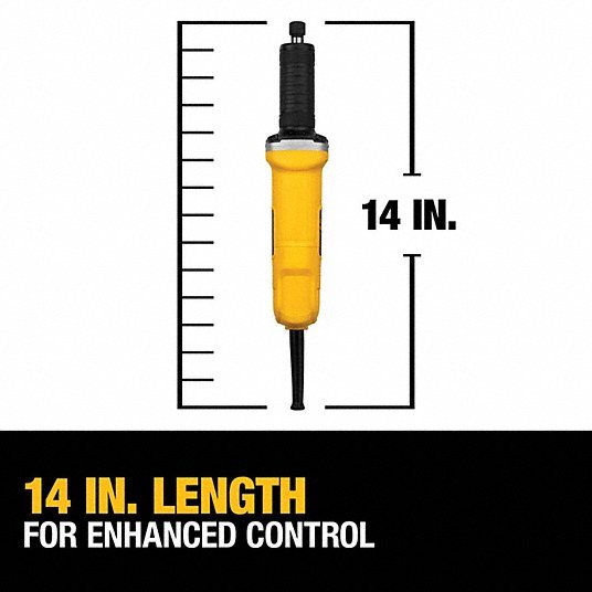 DeWalt DWE4887N Die Grinder 4.2 A Current, 25,000 RPM Max. Speed, 1/4 in Collet Size, Paddle, 120V AC