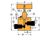 Parker 30VM4071 Valve Assembly 20-5164