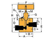 Parker 30VM9071 Valve Assembly 20-7023