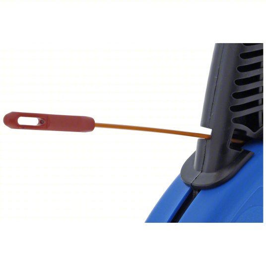 Ideal 31-544 Fish Tape 120 ft Lg, Manual Wind Tape Retraction, 350 lb Tensile Strength, 12 in Case Dia
