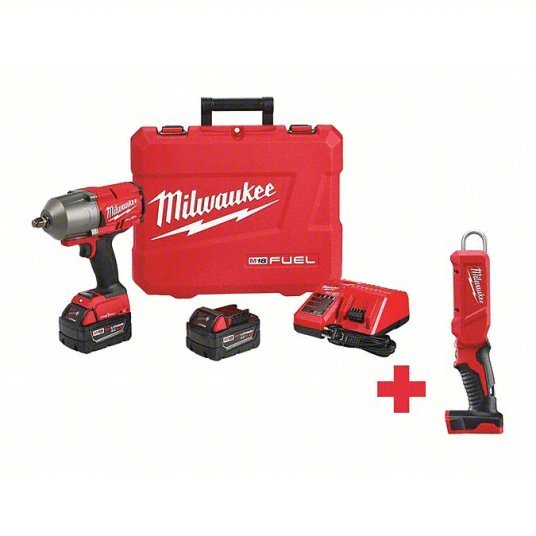 Milwaukee 2863-22, 2352-20 Impact Wrench 1/2 in Square Drive Size, 1,000 ft-lb Fastening Torque, 1,400 ft-lb Breakaway Torque