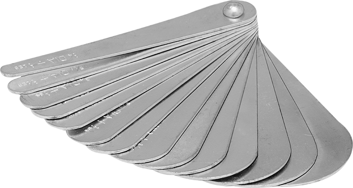 McMaster 3181T51 Pulley Diameter Checker 14 Gauges, 1/4" to 1-1/2" Diameters