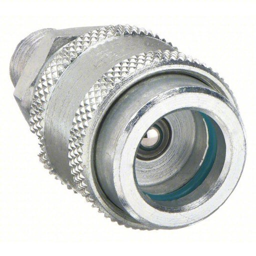 Parker 3050-3 Hydraulic Quick Connect Hose Coupling 3/8 in Coupling Size, Steel, 22.71 lpm Max. Flow Rate